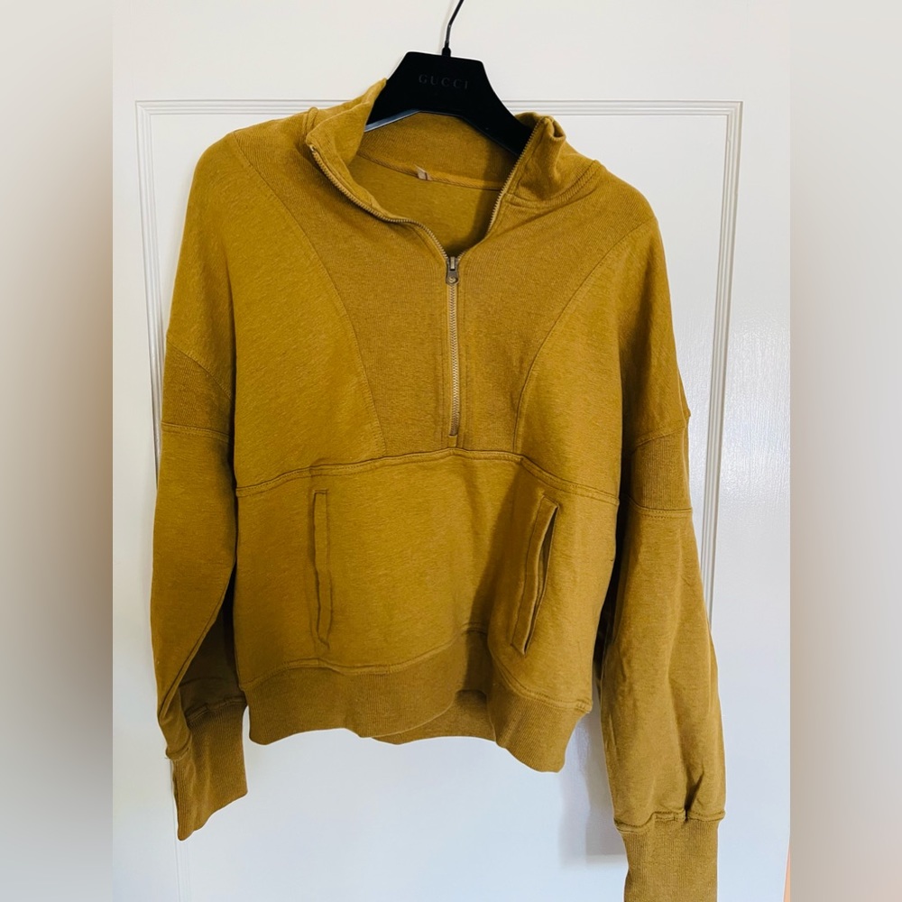 FP Movement Adeline Thumbhole Long Sleeve Quarter Zip Pullover